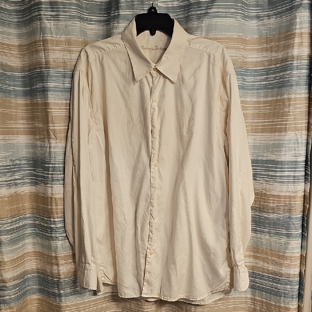 Tommy Bahama Silk Long Sleeve Button Dress Shirt